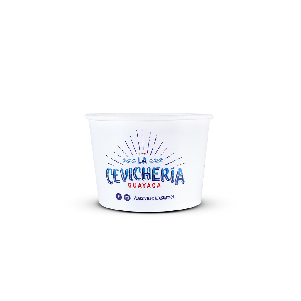 Tarrina 16 Oz Cevichería Guayaca