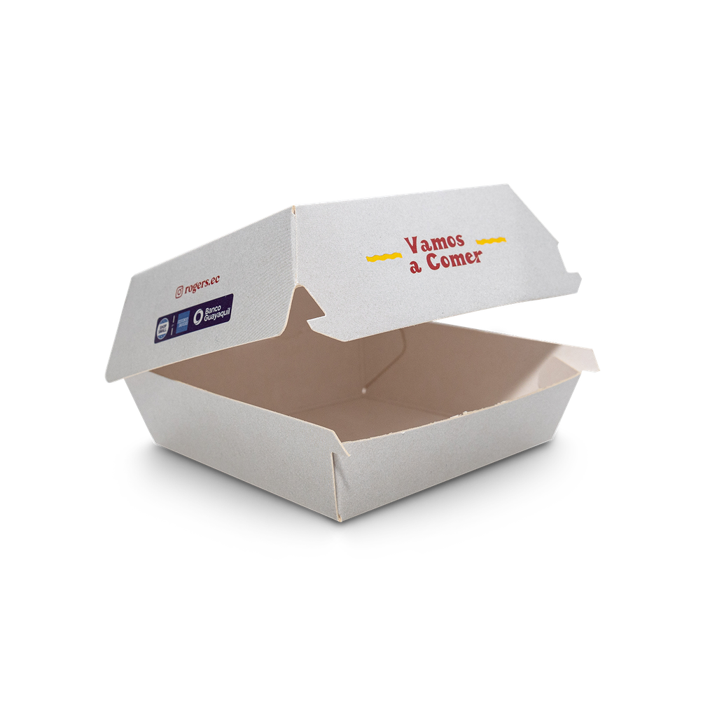 Caja De Hamburguesa - Rogers